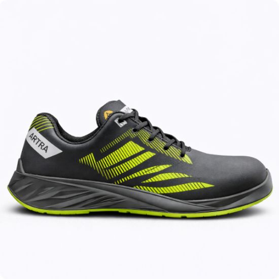 Delovni čevelj nizki z kompozitno kapico, S3, ARDOR, črno-zelen