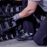 Slika Delovni čevelj nizki z kompozitno kapico, S3, ARDOR, črno-moder