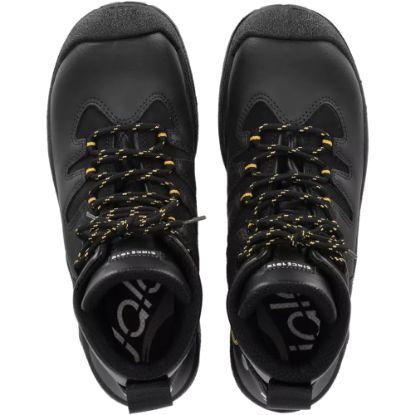 Slika Delovni čevelj z kompozitno kapico, usnjen, črne barve, S3S