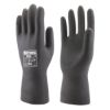 Rokavica iz lateksa, črne barve, black heavy duty, 680