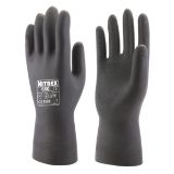Slika Rokavica iz lateksa, črne barve, black heavy duty, 680