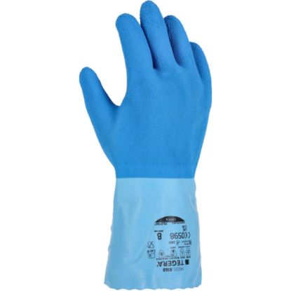 Slika Rokavice delovne za zaščito pred kemikalijami iz lateksa, TEGERA CHEMFORCE 8160
