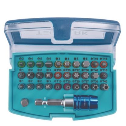 Slika NASTAVKI VIJAČNI 1/4" v 32-delni garnituri ,TECWERK