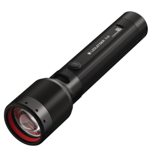 SVETILKA ROČNA LED, P6R, 25-1200LM, DOMET 45-320M, ČAS DEL. 2,5-65H, S KOMPLETOM