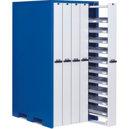 Slika OMARA ZA ORODJE WKS 006 Set T, s 200 ločilnimi pl. TRB 517/518 in 50 posodami WK