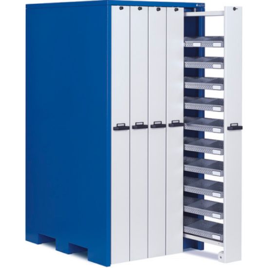 OMARA ZA ORODJE WKS 006 Set T, s 200 ločilnimi pl. TRB 517/518 in 50 posodami WK