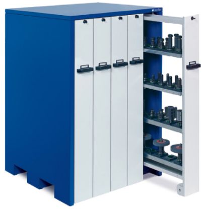 Slika OMARA ZA ORODJE WKS 015 Set Z, s 20 nosilci WKH 403 (za 320 trnov), z izvlečnimi