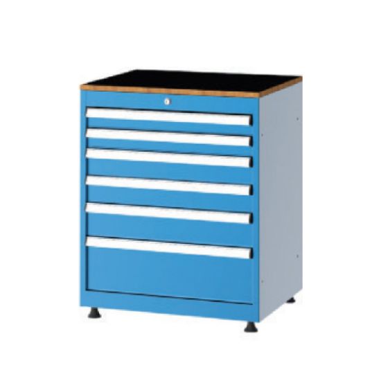 PREDALNIK S 6 PREDALI (2X75, 2X100, 125, 200 MM), 800X710X570MM, RAL5015