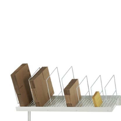 Slika Pakirna miza, nadgradna polica in magazin za kartone