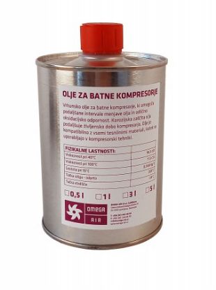 Slika OLJE ZA BATNE KOMPRESORJE 0,5L