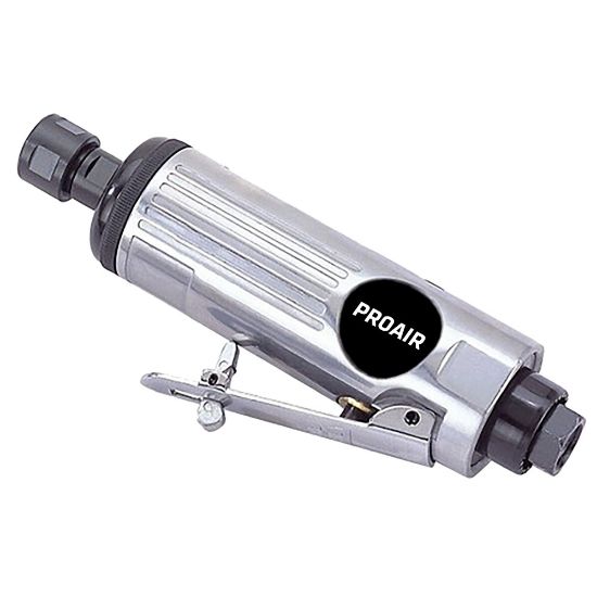 BRUSILNIK PALIČNI ZRAČNI Black Line LX-027, priklop 1/4", z priborom in nastavki