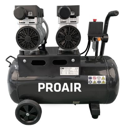 Slika KOMPRESOR BATNI BREZOLJNI TIHI PROFI DBS 1,5/50 (1,5KW-8BAR-50L)