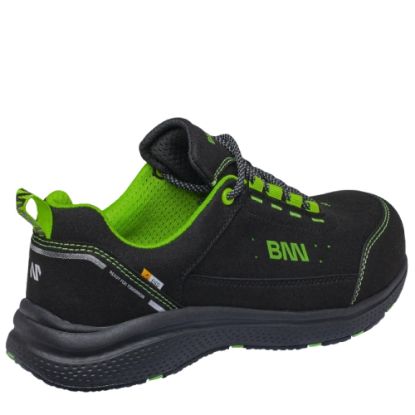 Slika Delovni čevelj s kapico, nizek, črno zelen, Wideon S1PS ESD