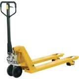Slika VOZIČEK ROČNI PALETNI - NOSILNOST 2500kg, DOLŽINA VILIC 1150 MM, PU/JEKLO