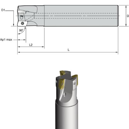Slika Rezkar VSM11 + 20x pl. XDPT, garnitura