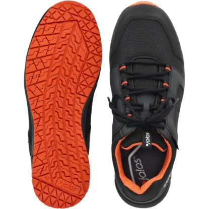 Slika Nizki delovni čevelj s kapico, črno-oranžen, S3S, JALAS 5715