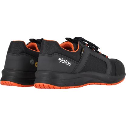 Slika Nizki delovni čevelj s kapico, črno-oranžen, S3S, JALAS 5715