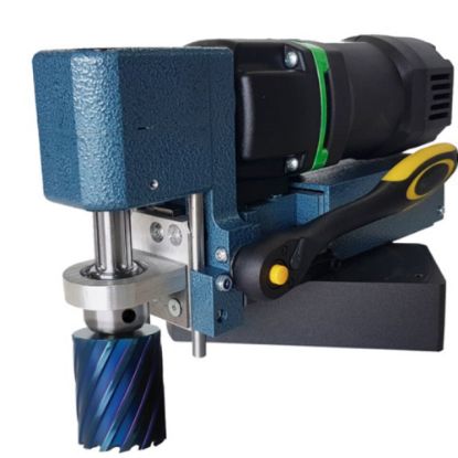 Slika VRTALNIK KOTNI MAGNENI KALP 45 BLUE-MAG, WELDON 19MM, 1100W, REZ 55MM, DXVXŠ 310