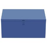 Slika KASETA KOVINSKA ZA ORODJE 830x440x340mm - modra - TECHWERK