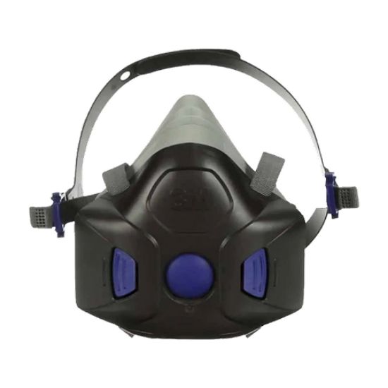 Polobrazna maska z ventilom 3M Secure Click, HF-802SD