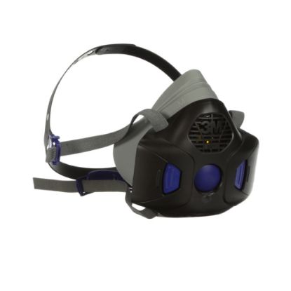 Slika Polobrazna maska z ventilom 3M Secure Click, HF-802SD