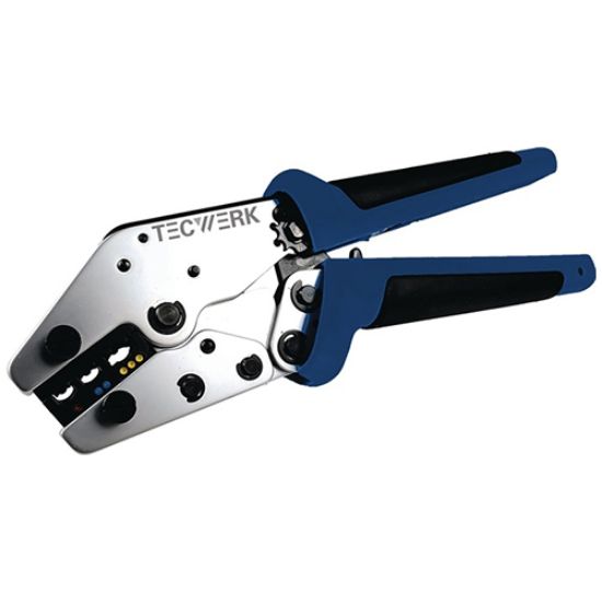 Crimping pliers 0.5-6 (approx.AWG 20... 10) mm2 ,TECWERK