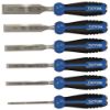 Firmer chisel set 2-component handle ,TECWERK