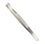 Slika Flat nose tweezers rectangular tips, stainless steel ,TECWERK