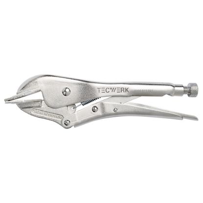 Slika KLEŠČE GRIP S ŠIROKIMI RAVNIMI ČELJUSTMI 244MM/ PROMAT ,TECWERK