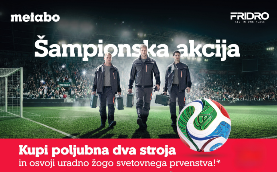 Picture of Metabo šampionska akcija s posebnimi akcijskimi cenami pri Fridru