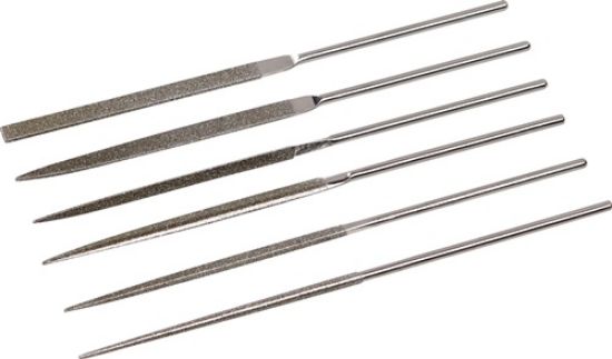 PILE PRECIZNE DIAMANTNE V GAR. L=140mm/D126 (1GAR.= 6 KOS) - TECWERK