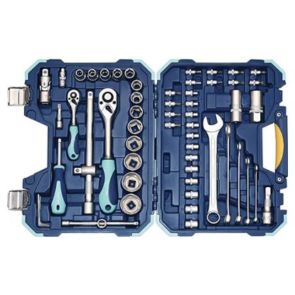 Slika GARNITURA NASADNIH KLJUCEV 60-DELNA 1/4" IN 1/2" 20 IN 36 - ZOBNA RAGLJA - TECWE