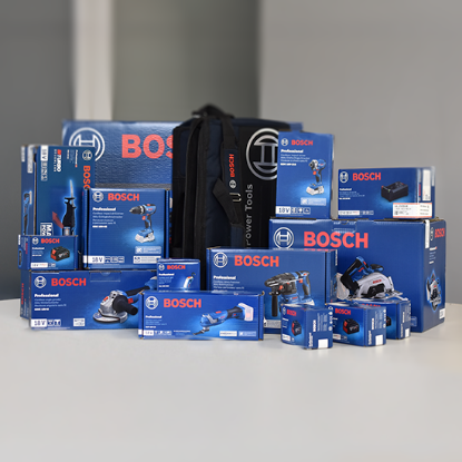 Slika SET 8 AKU ORODIJ Bosch Professional + 4 × GBA 18 V 5,0 AH + TORBA 

AKUMULATOR