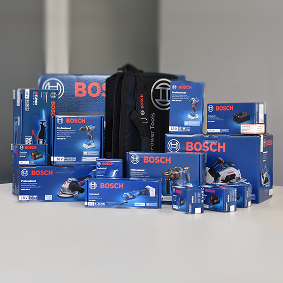 SET 8 AKU ORODIJ Bosch Professional + 4 × GBA 18 V 5,0 AH + TORBA 

AKUMULATOR
