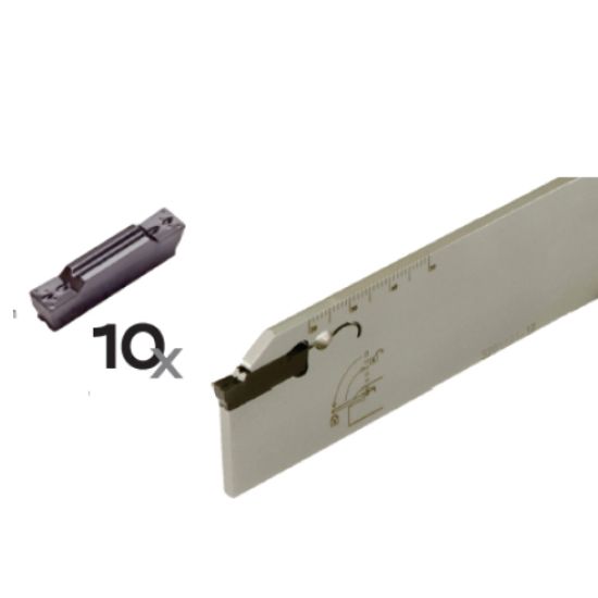LIST ODREZILNI AKL-K-32-2 (M.03.04.07.03) + 10 X  PL.ODREZILNA A2,0mm MGMN200-M 