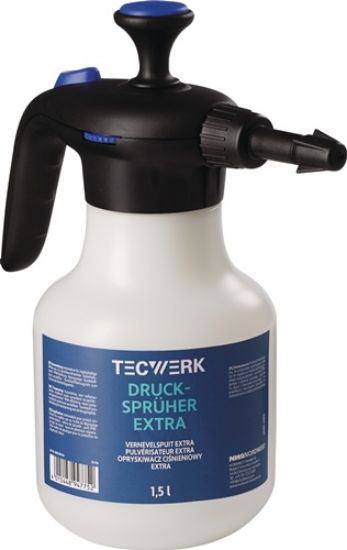 PRŠILKA ROCNA TLACNA 1,5L FPM TESNLO, NASTAVLJIVA ŠOBA, TECWERK