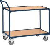 Slika VOZIČEK TRANSPORTNI 300kg  1000x600mm RAL 5003 - TECWERK