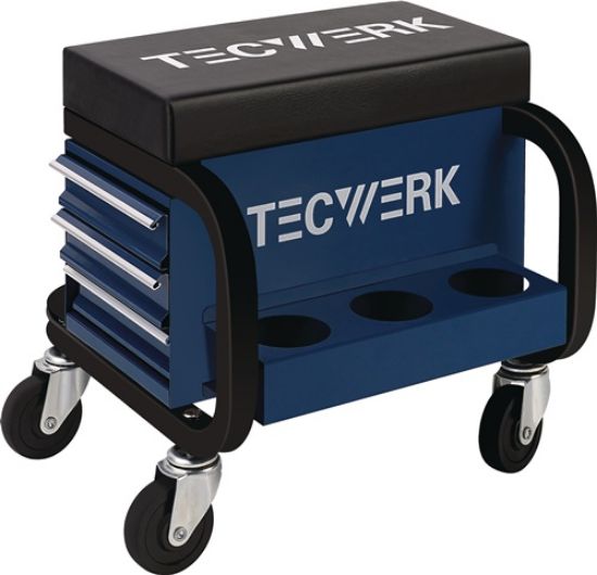 STOL NA KOLESIH S TREMI PREDALI - TECWERK