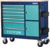 MIZA DELOVNA NA KOLESIH PLUS 2.0, 1090x500x1055mm, 500 kg, 7 PREDALOV, TECWERK
