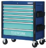Slika VOZIČEK ZA ORODJE PLUS XL 2.0, 960x465x1020mm, 500kg, 7 PREDALOV, TECWERK