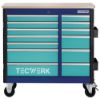 MIZA DELOVNA NA KOLESIH PLUS 2.0, 1105x500x1015mm, 500 kg, 13 PREDALOV, TECWERK