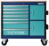 MIZA DELOVNA NA KOLESIH PLUS 2.0, 1090x500x1055mm, 500 kg, 7 PREDALOV, TECWERK
